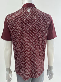Tempo T Performance Polo - Burgandy