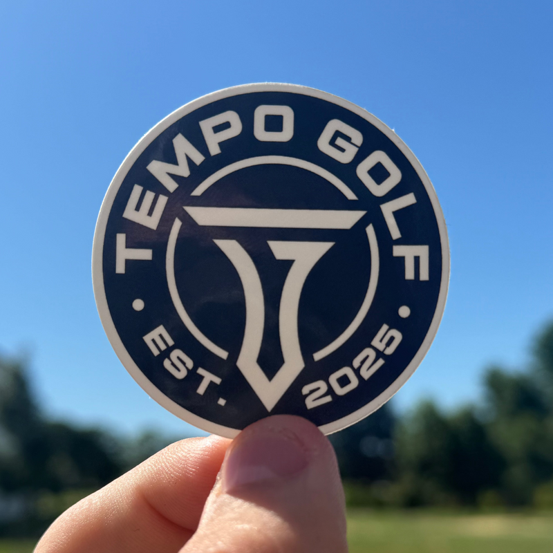 Tempo Logo Vinyl Sticker