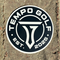 Tempo Logo Vinyl Sticker