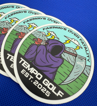 Fairways Over Fatality Vinyl Sticker