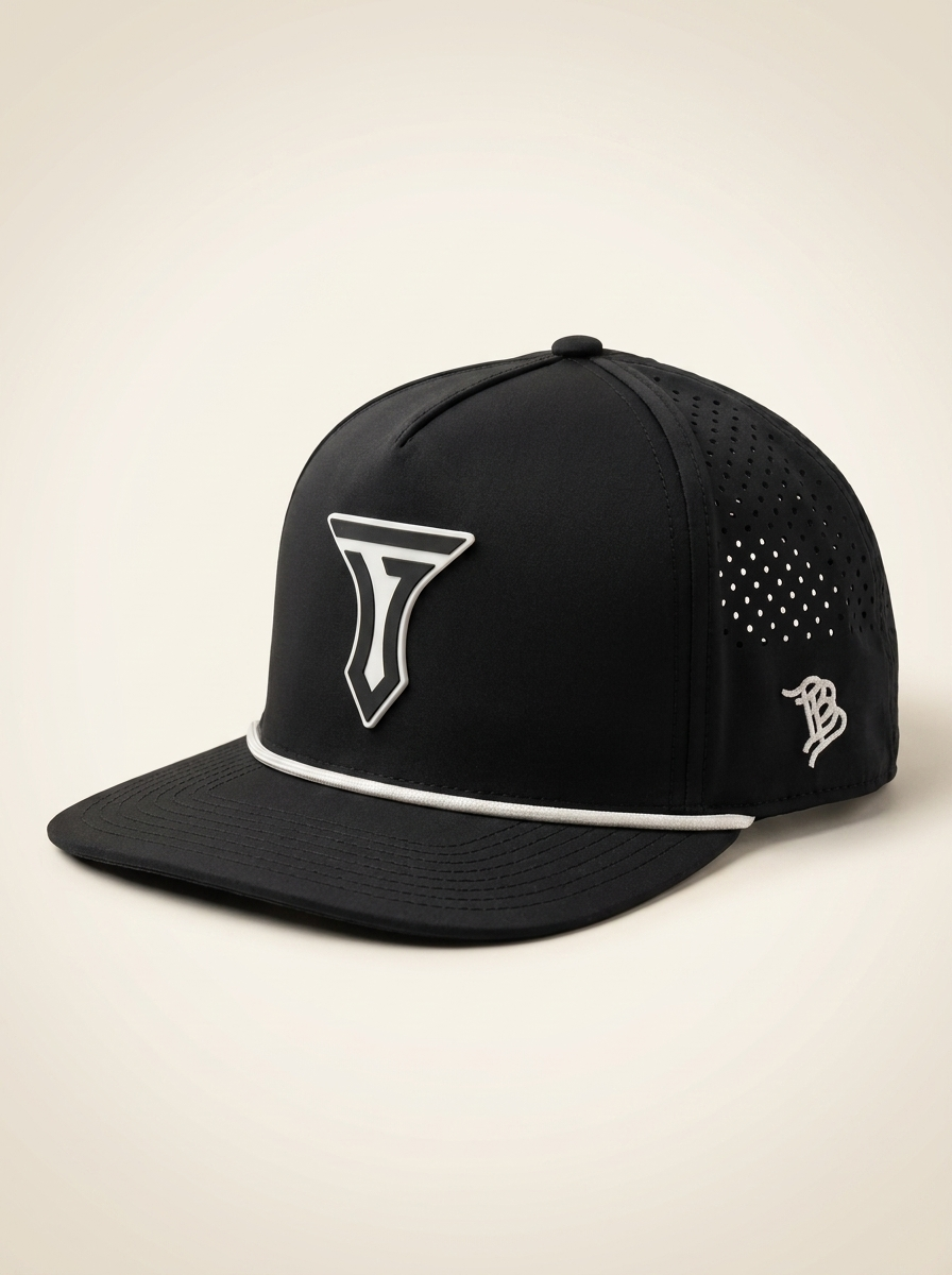 Tempo Icon Branded Bills Black