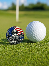 Tempo Patriot Golf Ball Marker